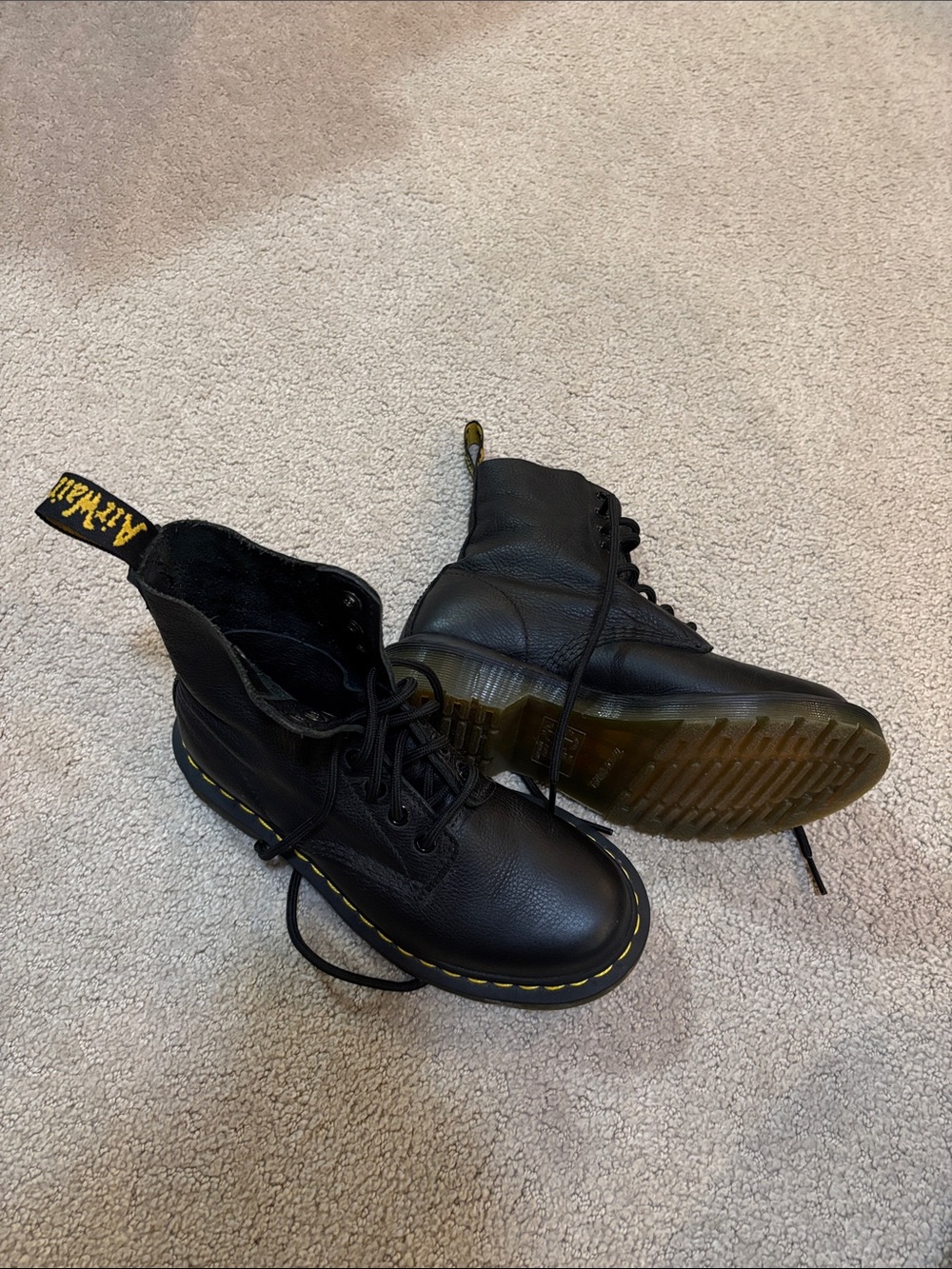 Dr. Martens Classic 1460 8-Eye Smooth Leather Boots - Size 5